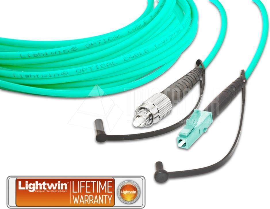 Lightwin High Quality Simplex LWL Patchkabel, MM OM3, FC - LC LWL Patchkabel (LSP-50 FC-LC 2.0 OM3)