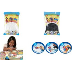 Hama Bügelperlen midi, weiß, im Beutel, 3.000 Stück Durchmesser Bügelperle midi: 5,0 mm - 5 Stück (00201-01)