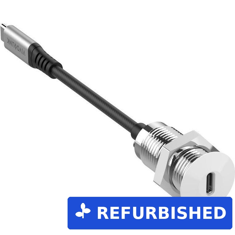 Vivolink USB-C Desk socket white with (PROUSBCMF0.3SOCKET-W) (B-Ware)