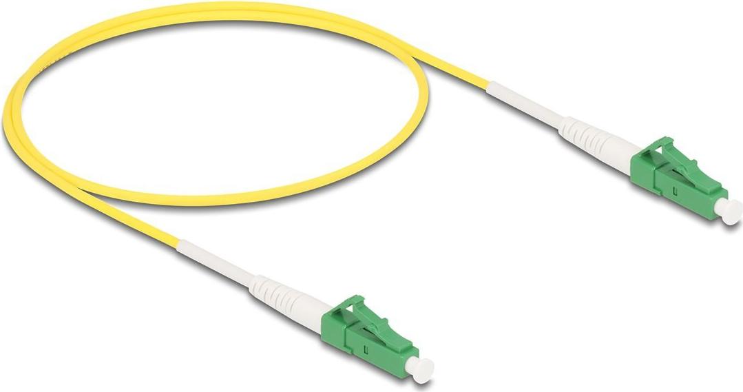 Delock Kabel Lichtwellenleiter LC-APC zu Simplex Singlemode OS2 0.5 m (83219)