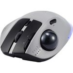Renkforce RF-WLEM-500 Ergonomische Maus Kabellos Funk Bluetooth Optisch Grau Schwarz 7 (RF-6697034)