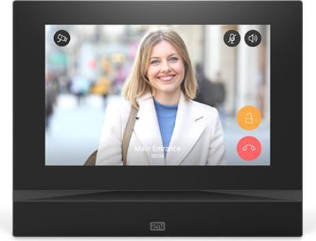 2N Indoor View – Innenstation mit WLAN, schwarz (91378611)