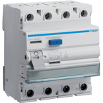 Hager CFA463D. Eingangsstrom: 63 A, Eingangsspannung: 230/400 V. Produktfarbe: Grau, Weiß (CFA463D)