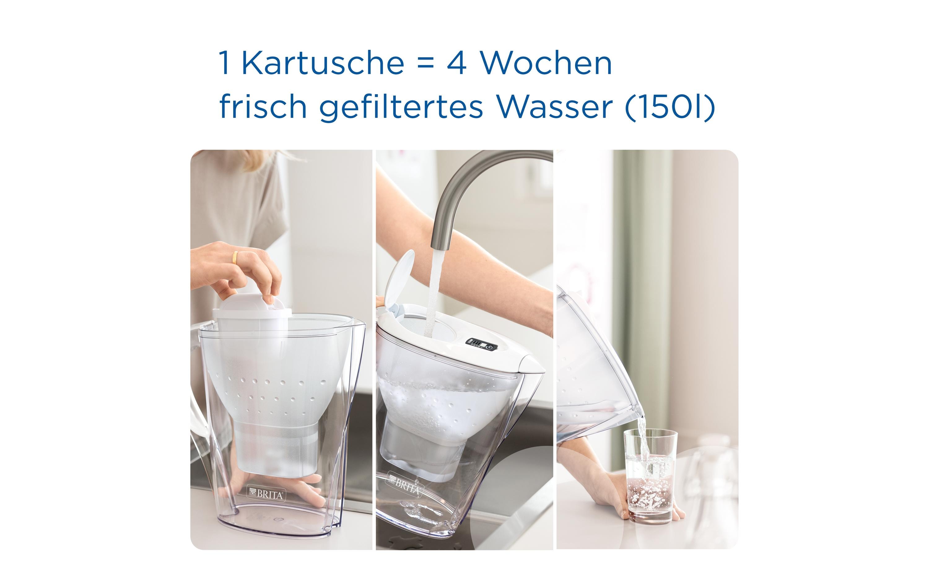 Brita Marella Wasserfilter-Kanne 2,4 l Blau