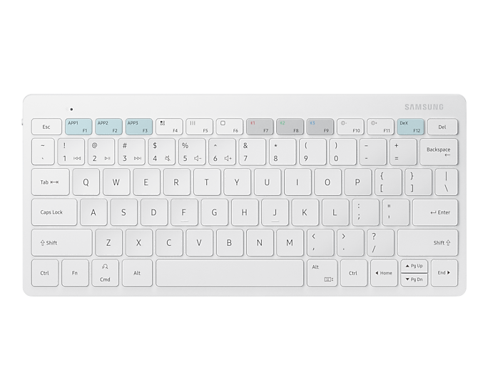 Samsung EJ-B3400UWEGEU Tastatur für Mobilgeräte Weiß Bluetooth (EJ-B3400UWEGEU)