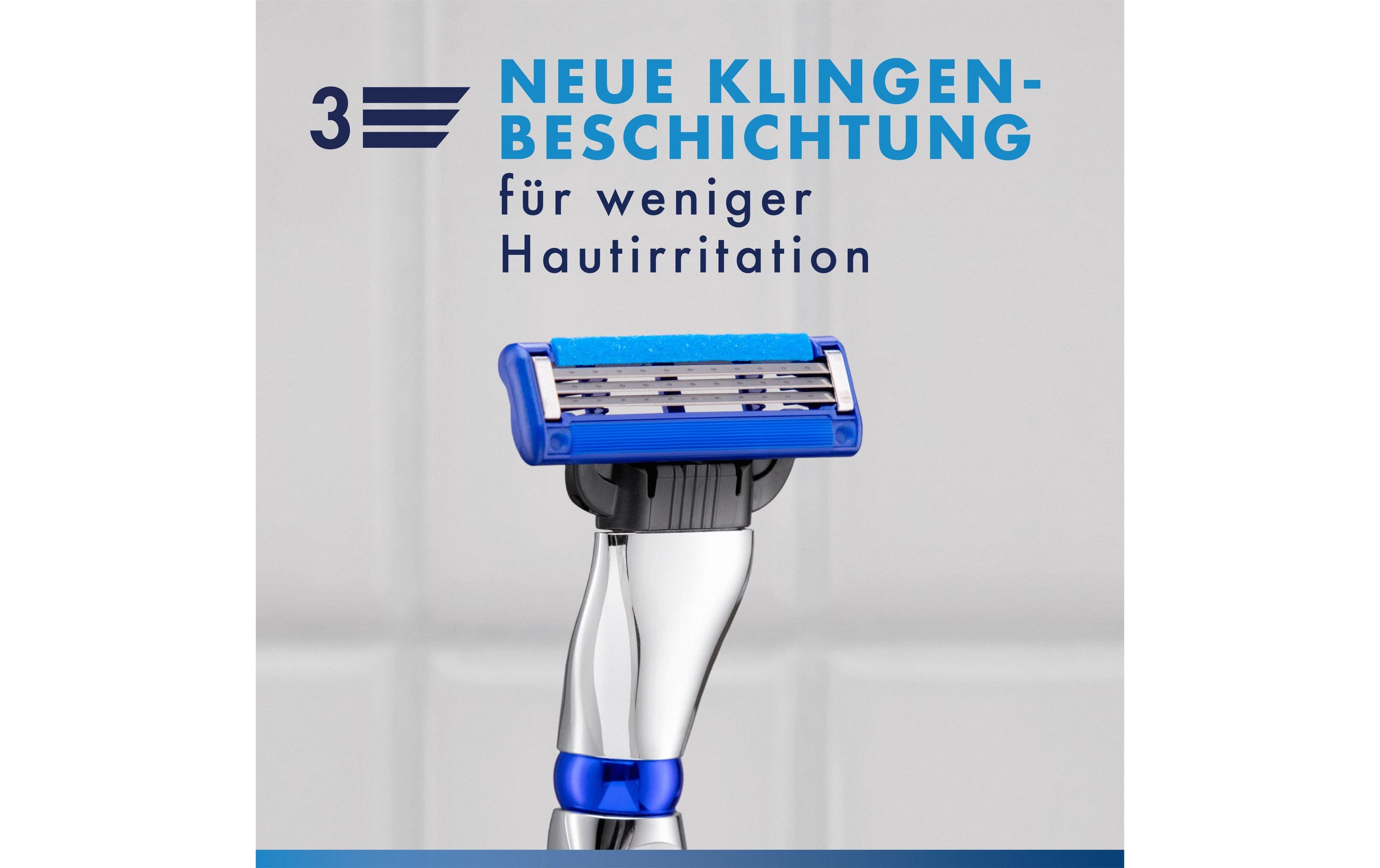 Gillette Mach3 Rasierklingen Mach3 Turbo 12 Stück Blau