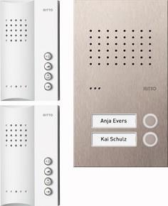Ritto RGE1818425 Audio-Intercom-System Edelstahl - Weiß (RGE1818425)