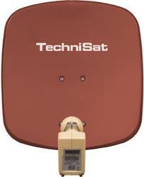 TechniSat TV Sat DigiDish 45 Twin, Brick Red (1445/2882)