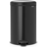Brabantia 114106 Mülleimer 20 l Rund Schwarz (11 41 06)