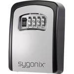 Sygonix SY-3465484 Schlüsselkasten 88 mm Schwarz, Grau Zahlenschloss (SY-3465484)