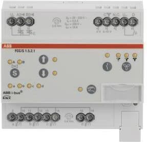 ABB Stotz S&J Fan Coil Controller 2xPWM 0-10V man.REG FCC/S1.5.2.1 (2CDG110235R0011)