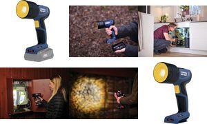 Rapid Akku LED-Taschenlampe BWL290, blau/schwarz Lichtstrom: 290 Lumen, Leuchtdauer: 14 h, Leuchtweite: 80 m, - 1 Stück (5001752)