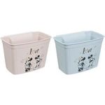 keeeper kids Aufbewahrungsbox "janek minnie" zum Einhängen Farbe: nordic-pink, praktischer Organizer, Minnie Maus - 1 Stück (1180658124700)