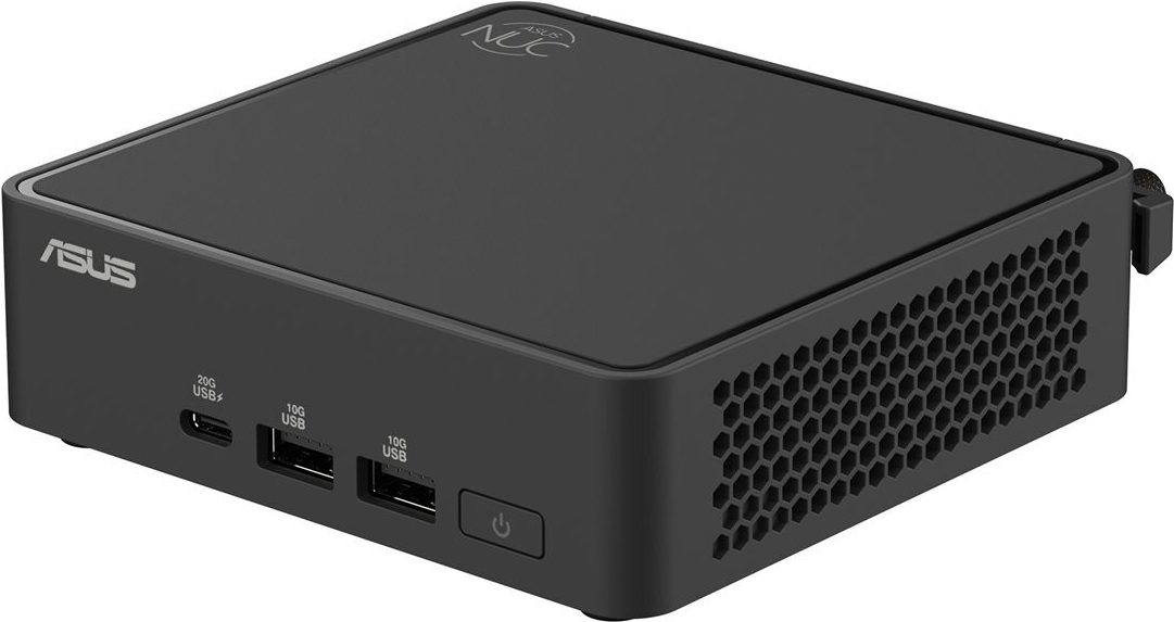 ASUS NUC 15 Pro Slim Kit RNUC15CRKV700002 Barebone Intel Core Ultra 7 265H Schwarz