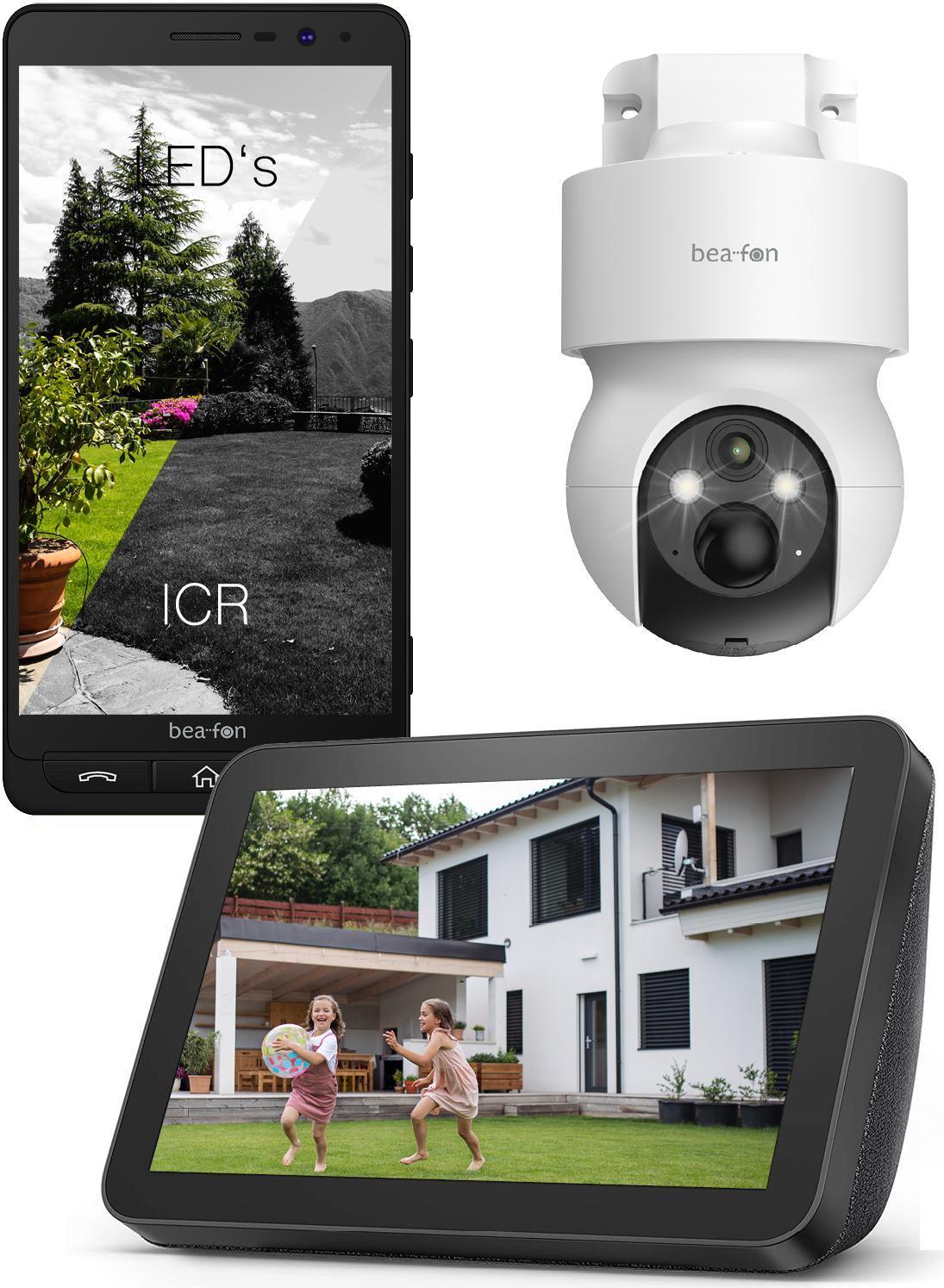 BEA-FON SmartHome SAFER 3S Pro steuerbare Akku Outdoor Kamera