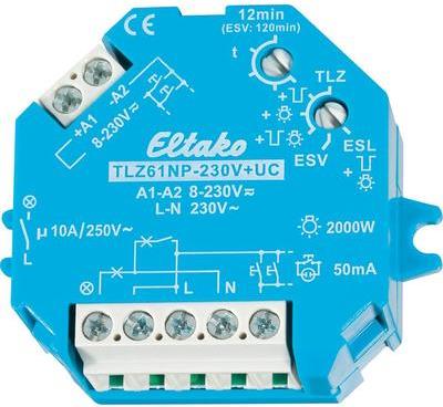 Eltako TLZ61NP-230V+UC Elektroschalter Zeitschaltuhr 1P Blau (61100301-1)