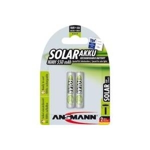 ANSMANN Solar Batterie 2 x AAA-Typ (1311-0001)