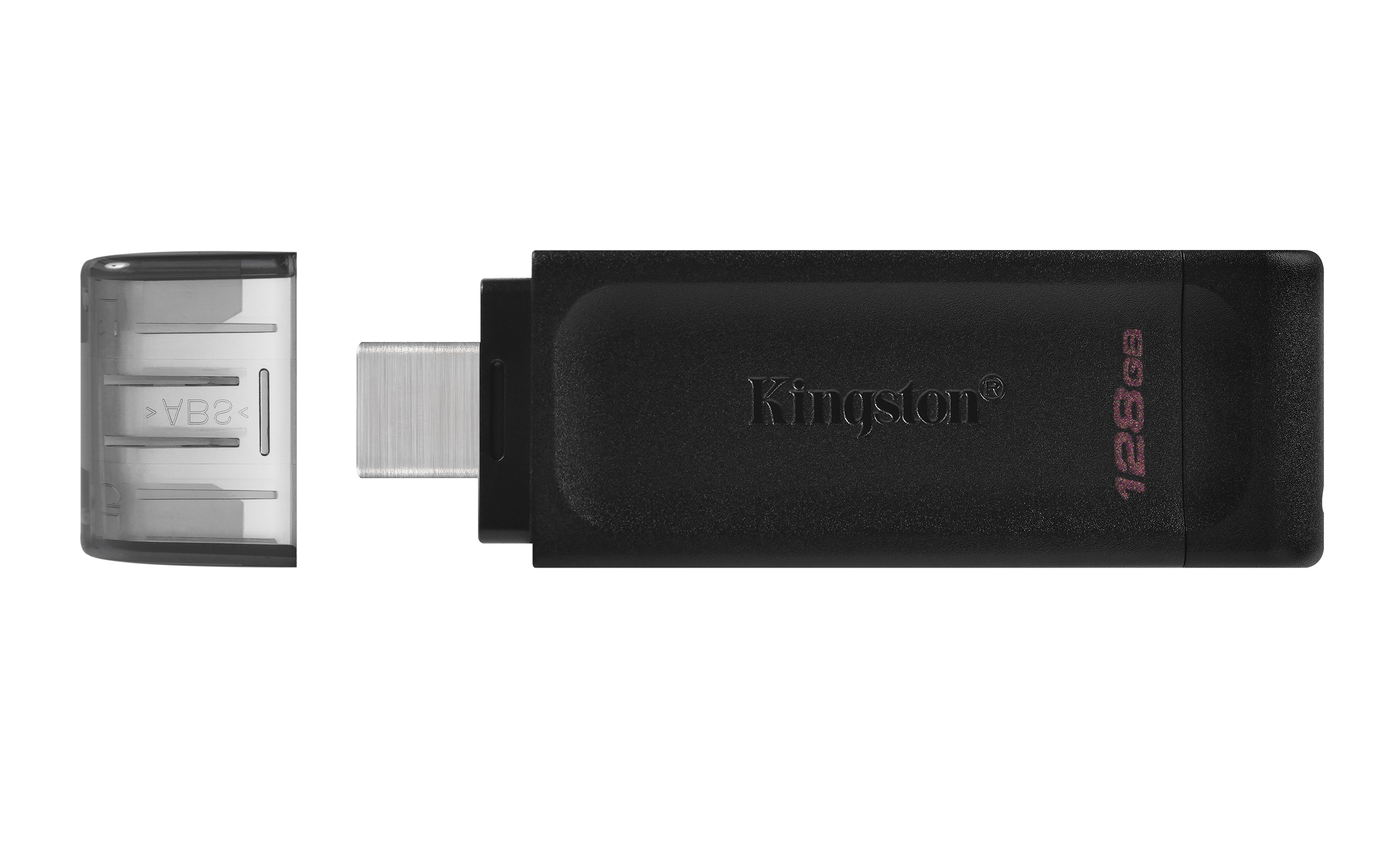 Kingston DataTraveler 70 USB-C 3.2 Gen 1 128 GB Schwarz