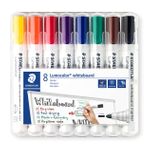 8 STAEDTLER Lumocolor Whiteboard-Marker farbsortiert 2,0 mm (351 WP8)