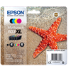 Epson 603XL Multipack - 4er-Pack - XL - Schwarz, Gelb, Cyan, Magenta - Original - Blisterverpackung - Tintenpatrone - für Expression Home XP-2100, 2105, 3100, 3105, 4100, 4105; WorkForce WF-2810, 2830, 2835, 2850