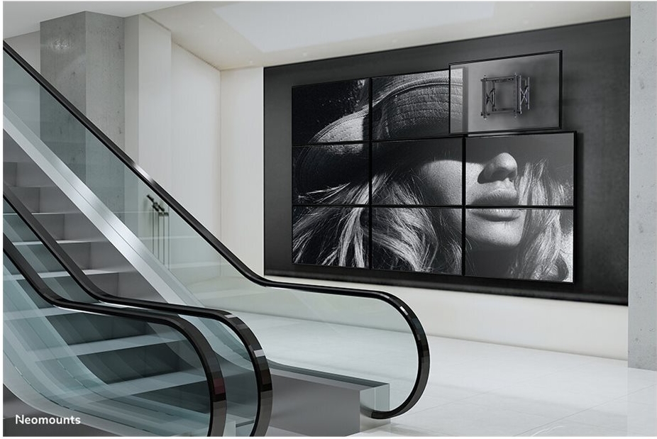 Neomounts WL95-800BL1 TV-Wandhalterung 42"–70" Push-to-Pop-Out 35 kg Schwarz