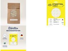 AVERY Zweckform Verschluss-Etiketten, 18 mm, transparent permanent haftend, rund, Durchmesser: 18 mm, aus - 1 Stück (51068)