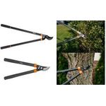 Bradas Bypass-Astschere V-SERIES, Länge: 770 mm anthrazit/orange, Bypassklinge mit Schutzbeschichtung, - 1 Stück (KT-V1211)