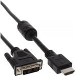 InLine 0.5m HDMI DVI 18+1 (17659)