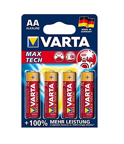 Varta Max Tech 04706 - Batterie 4 x AA-Typ