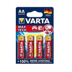 Varta Max Tech 04706 - Batterie 4 x AA-Typ