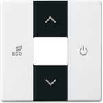 Busch-Jaeger 2CKA006220A0076 Abdeckplatte für Sensorhalterung & -sockel Schwarz - Weiß (2CKA006220A0076)