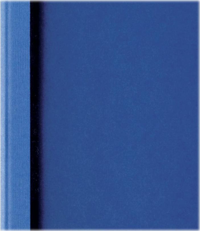 GBC ThermaBind LeatherGrain Thermobindemappe A4 3 mm 100 Stück Blau