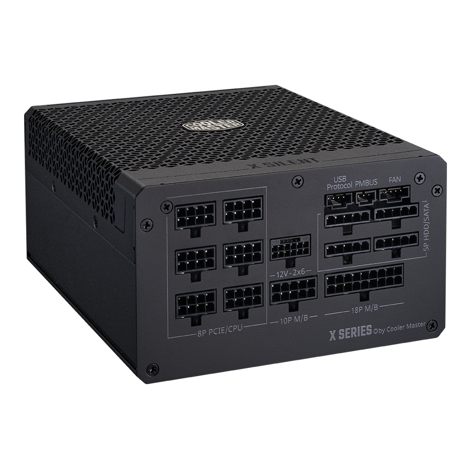 Cooler Master X Silent Edge Platinum 1100 ATX-Netzteil 1100 W 80 PLUS Platinum Schwarz