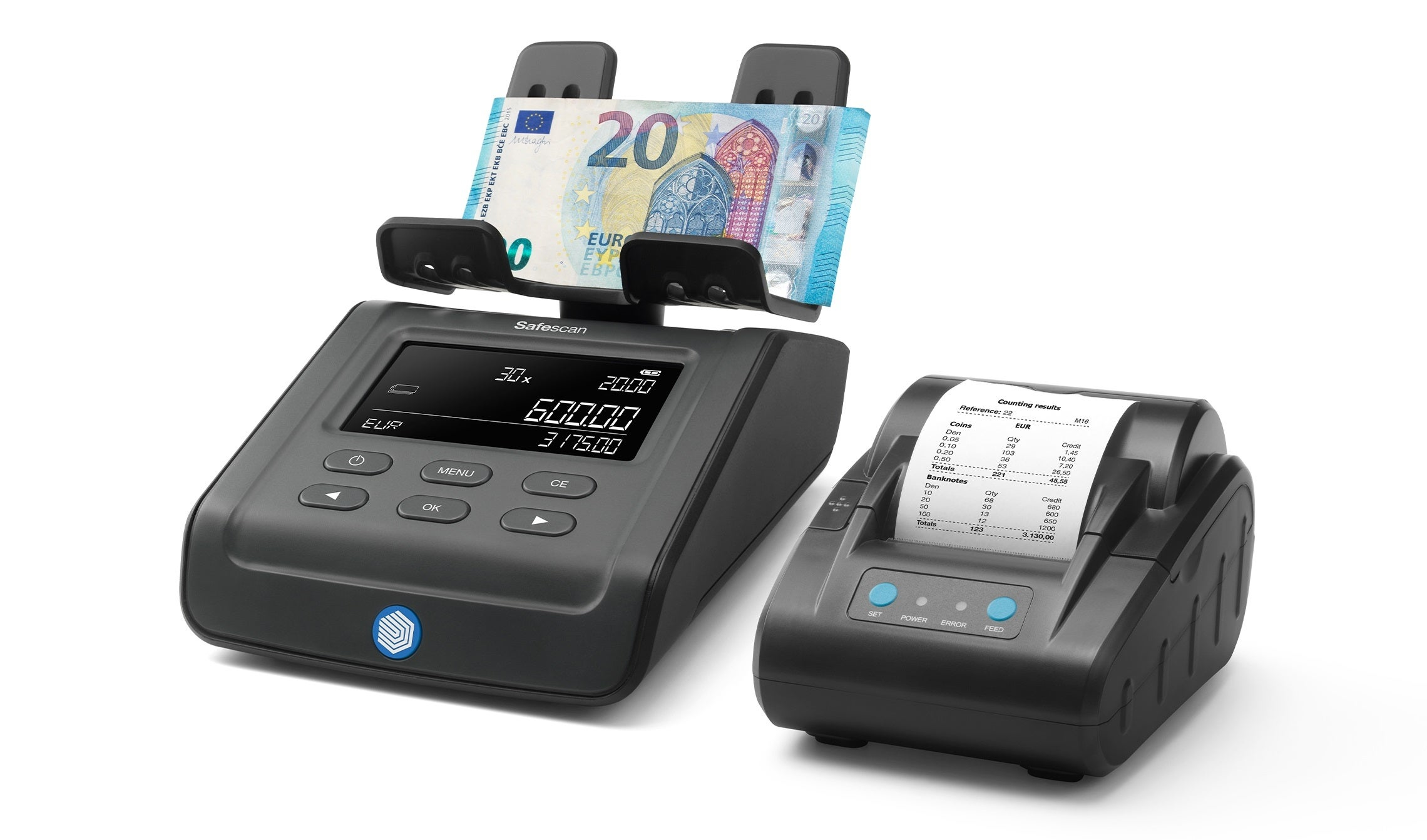 Safescan 6165 G3 Universal-Zählmaschine Schwarz