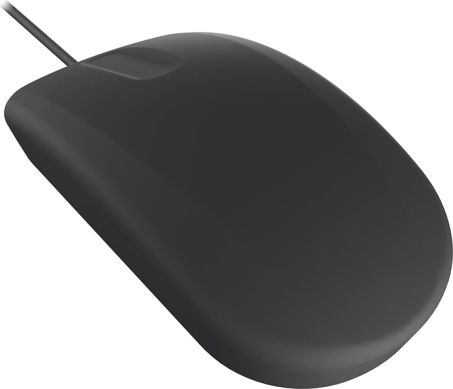Cherry Contour Active Key Medical QuickClean AK-PMH3 Maus Schwarz