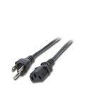 EFB-Elektronik Netzleitung USA/NEMA 5-15P - C13 180°, schwarz, 1,8 m, SVT AWG18 x 3C Hersteller: EFB Elektronik (EK518.1,8)