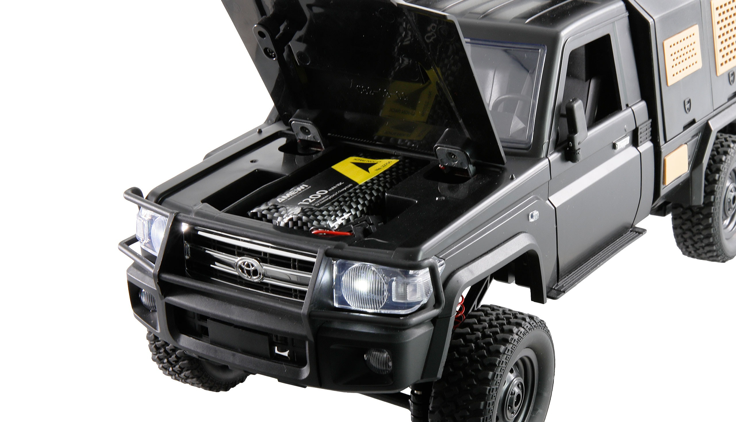 Amewi Toyota Land Cruiser Crawler 1:12 4WD RTR Li-Ion 1200mAh Schwarz