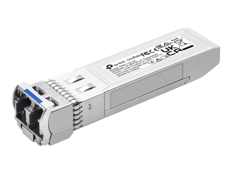 TP-Link Omada SM6110-LR V1 SFP28 Empfängermodul 25GbE/10GbE 10 km Grau