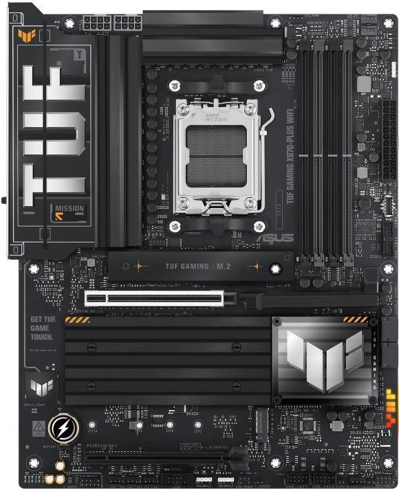 Image of ASUS TUF GAMING X870-PLUS WIFI ATX Mainboard - AM5 - 256 GB DDR5 (90MB1IU0-M0EAY0)