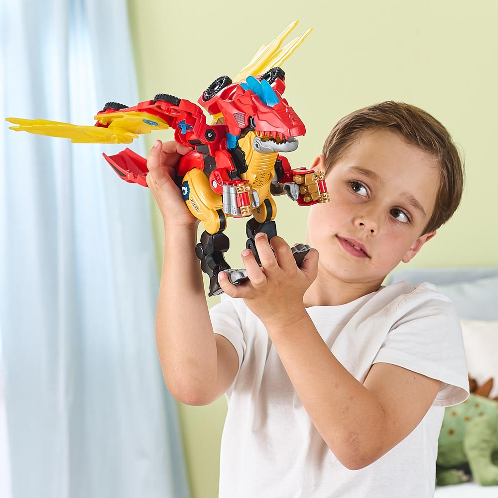 VTech Switch & Go Combo Mega Drache, Mehrfarbig