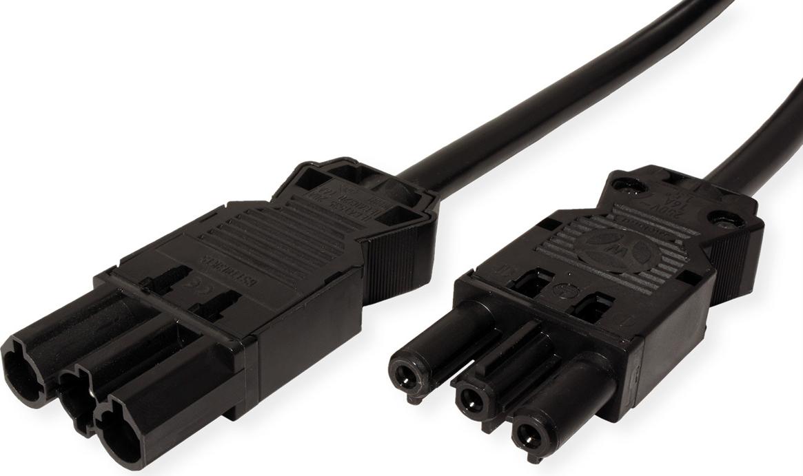 BACHMANN Spiralleitung H05VV-F3G1,5mm² sw 4,0m ISV Verriegelung (BM0010696)