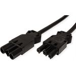 BACHMANN Spiralleitung H05VV-F3G1,5mm² sw 4,0m ISV Verriegelung (BM0010696)
