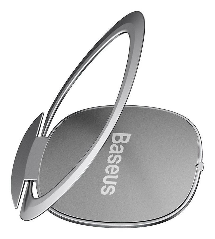 Baseus SUYB-0S Unsichtbarer Ringhalter für Smartphones Silber