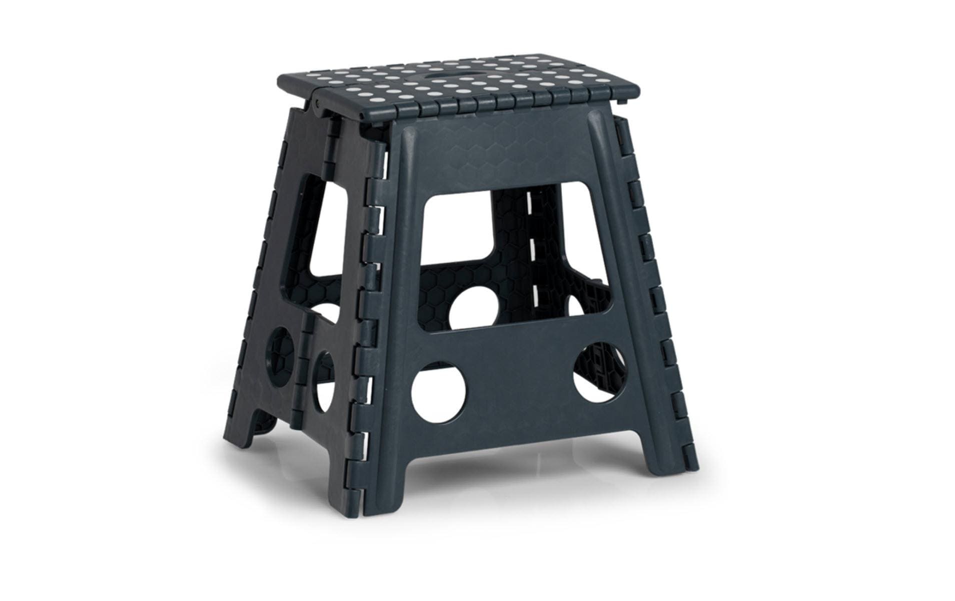 Zeller Present Klapphocker 38,5 x 31,5 x 39 cm Anthrazit