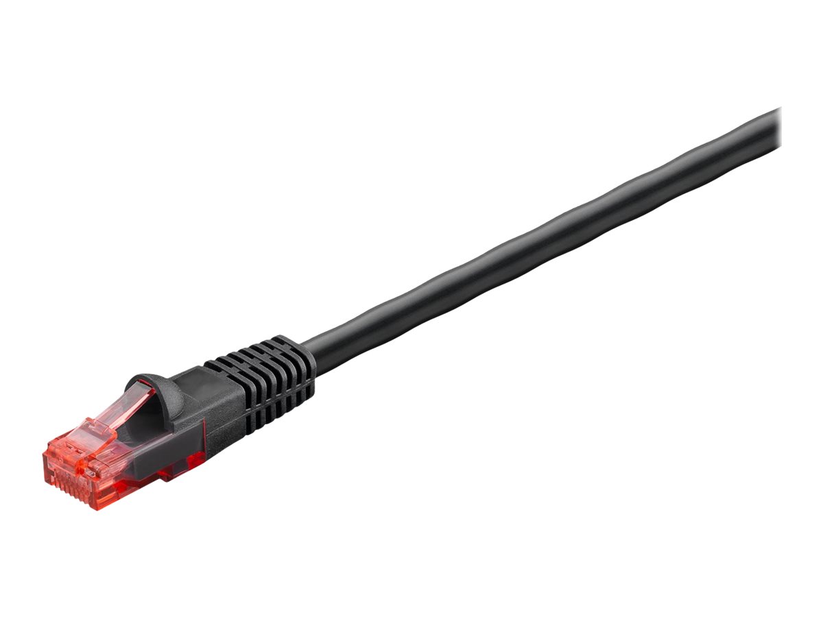 Goobay CAT 6 Outdoor-Patchkabel U/UTP 40 m Schwarz