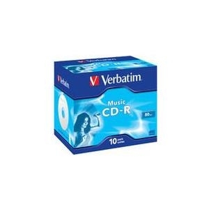 Verbatim Live It! 10 x CD-R (80 Min) 16x (43365)