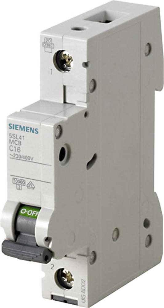 Siemens Leitungsschutzschalter 1polig 10 A 230 V, 400 V 5SL4110-7 (5SL4110-7)