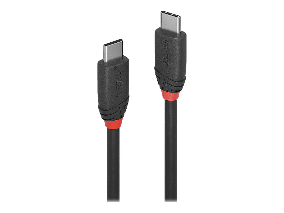 Lindy Black Line 36907 USB-C Kabel 1.5 m Schwarz