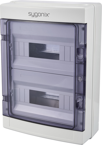 Sygonix SY-6696060 Kleinverteiler Oberflächenmontage Anzahl Teilungen 24 Reihen 2 (SY-6696060)