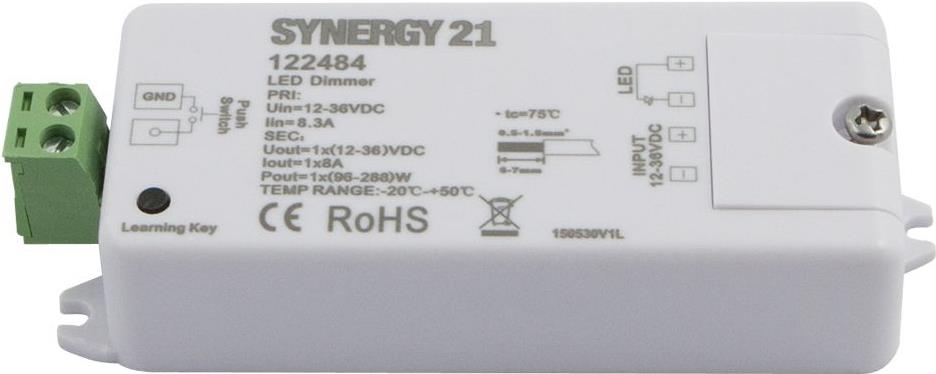 Synergy 21 S21-LED-SR000163 LED-Beleuchtungssteuerung Weiß (S21-LED-SR000163)